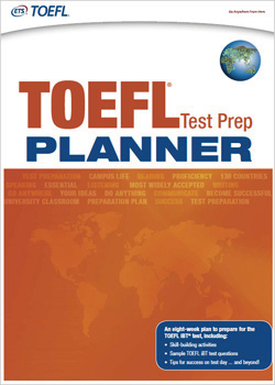 TOEFL® Test Prep PLANNER