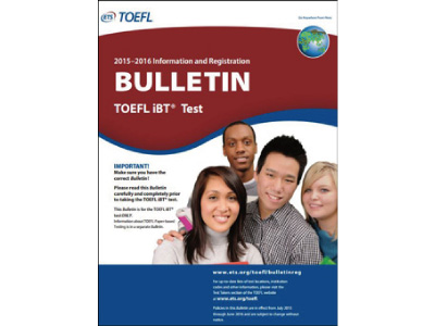 TOEFL iBT受験を考えたら、全ての受験生必読のBulletin(受験要綱)を手に入れましょう