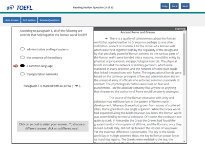 TOEFL iBT® Free Practice Test