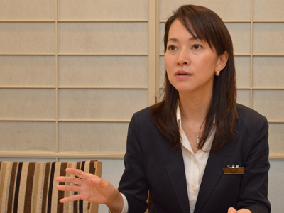 株式会社ニュー・オータニ総務部 能力開発課 係長 杉井志帆さん