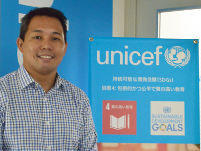 UNICEF根本巳欧氏インタビュー